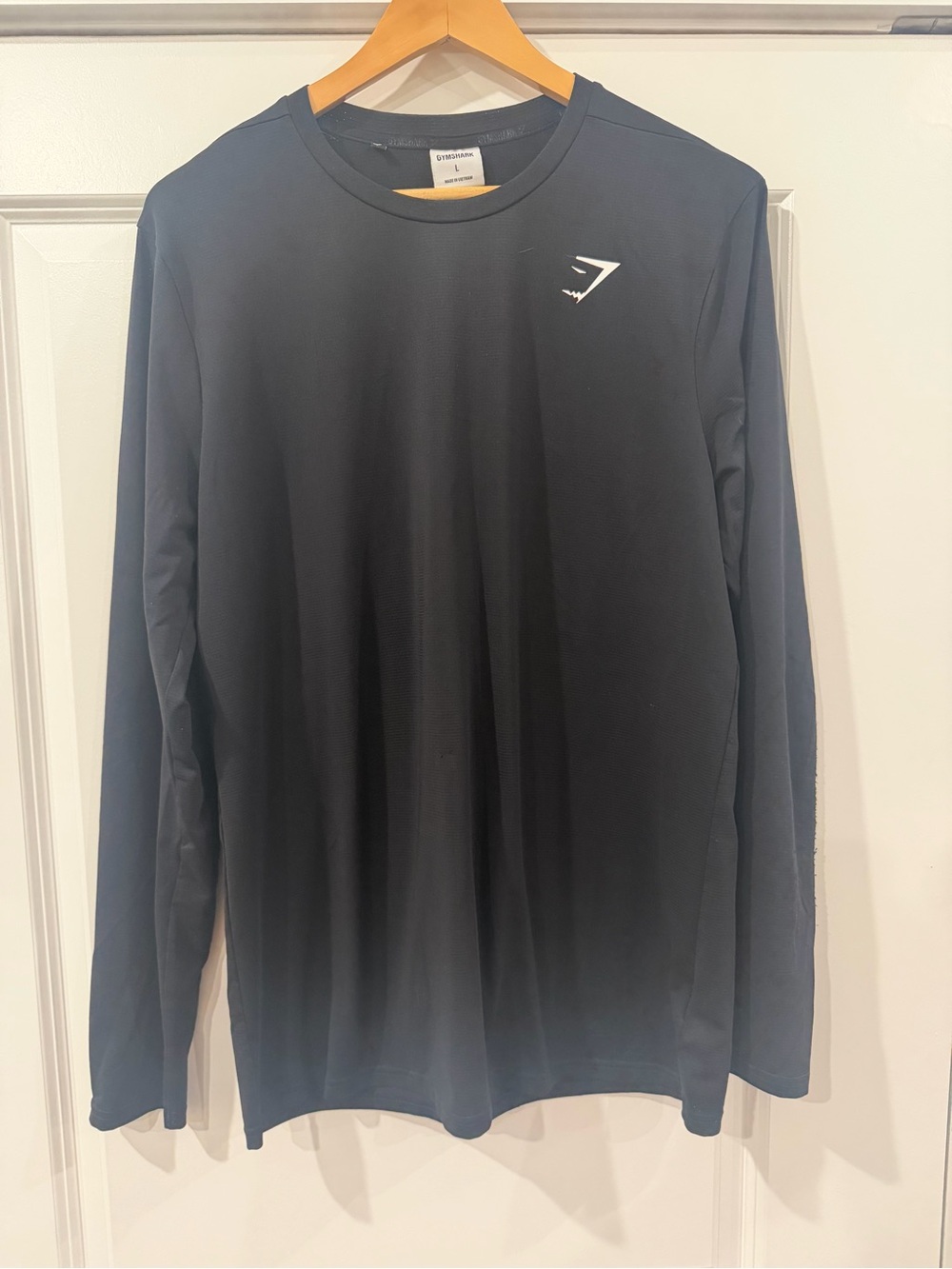 Gymshark Black Long Sleeve Training Tee